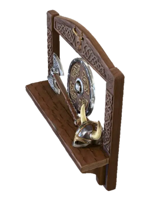 3D model for hero trophy shelf ac valhalla