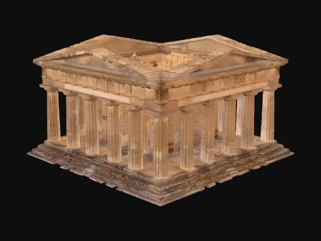 3D model for Valle dei Templi - Sunlit Temple Ruins