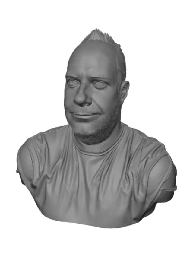 3D model for Cropped Headshot