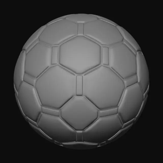 3D model for Soccer Ball