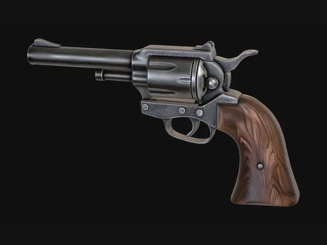 3D model for Old six-shot revolver