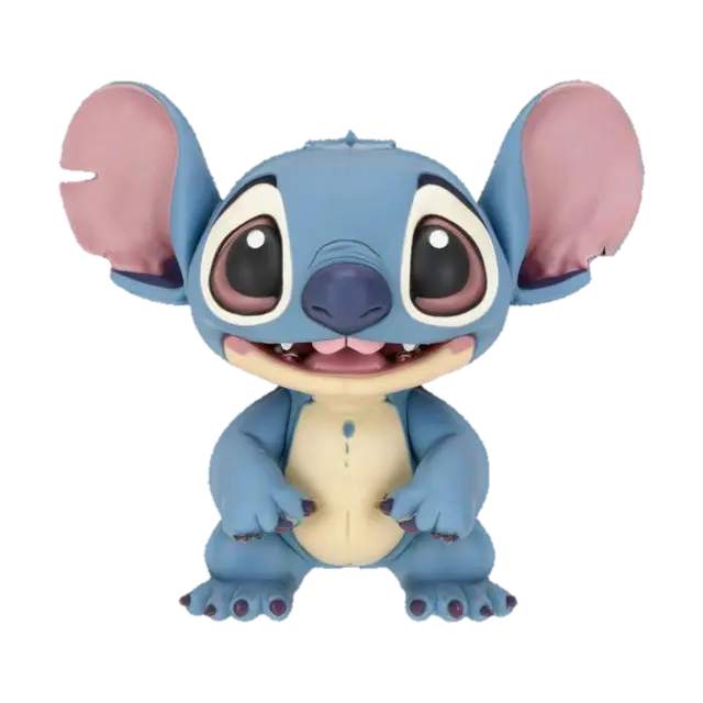 Adorable Chibi Stitch 3D model, vytvořený pomocí AI