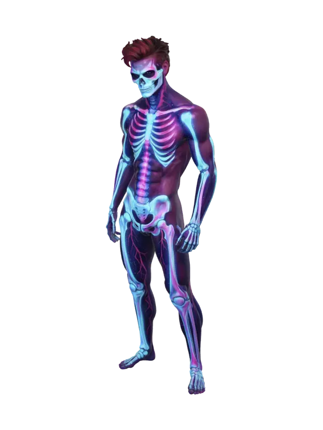 3D model for Neon Skeleton