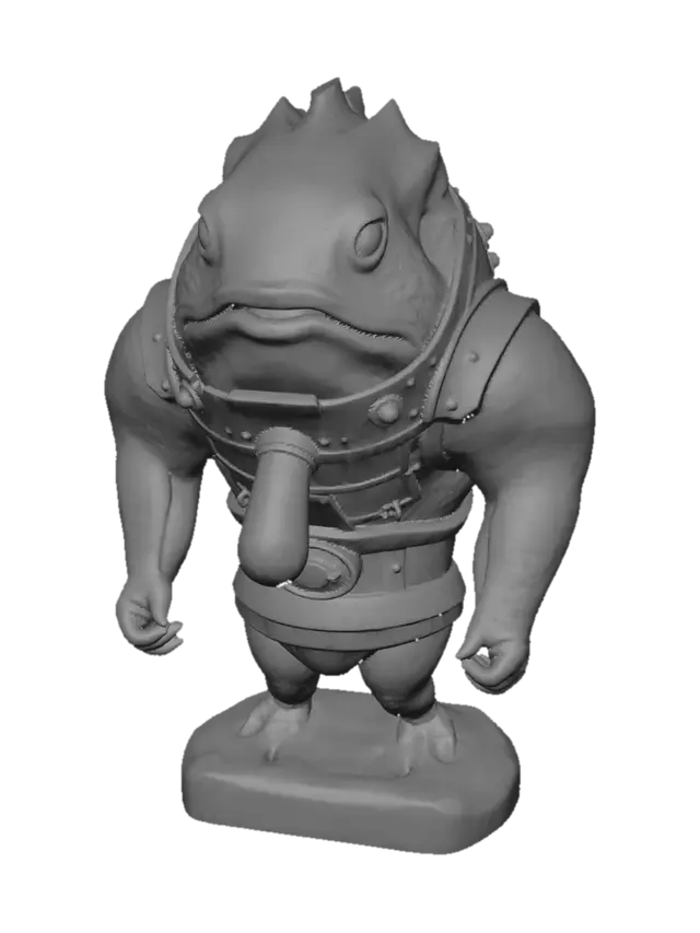 3D model for The Deep-Sea Pilot
