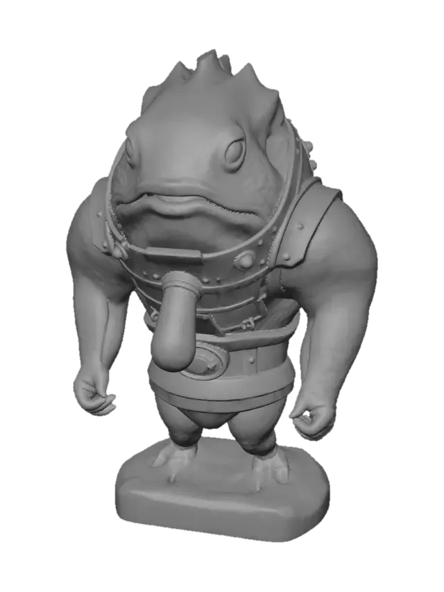 3D model for The Deep-Sea Pilot
