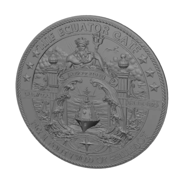 3D model for The Equator Gate: From Pollywog to Shellback
