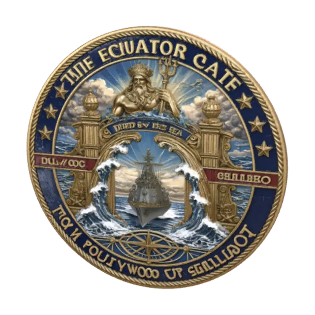 3D model for The Equator Gate: From Pollywog to Shellback