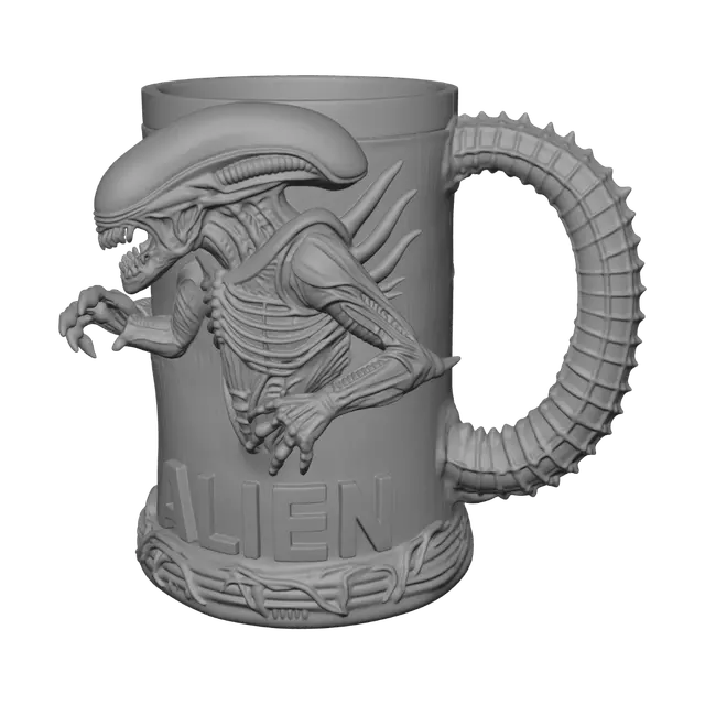 3D model for Xenomorph Mug