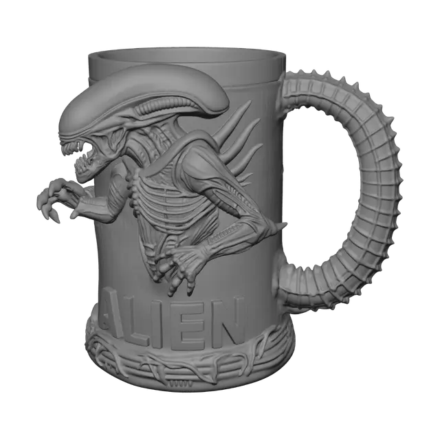 3D model for Xenomorph Mug