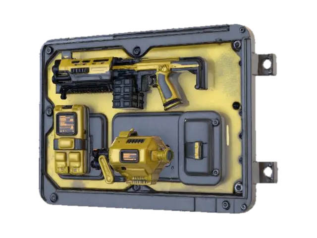 Armory Display Panel - Shed 3D model, vytvořený pomocí AI