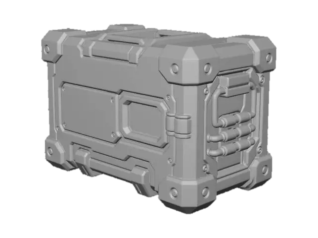 3D model for Ammo Crate