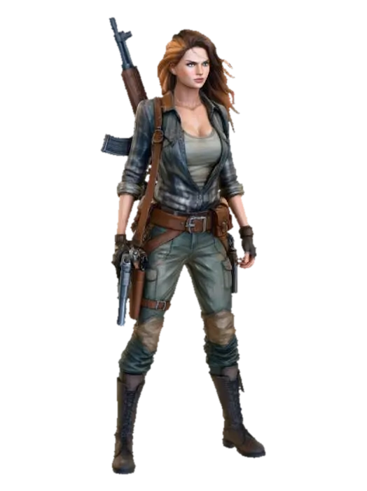 Survivor's Dawn 3D model, vytvořený pomocí AI