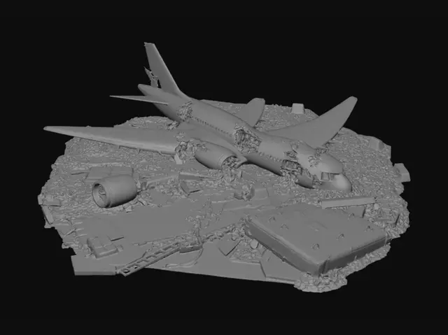 3D model for Wreckage of the Sky