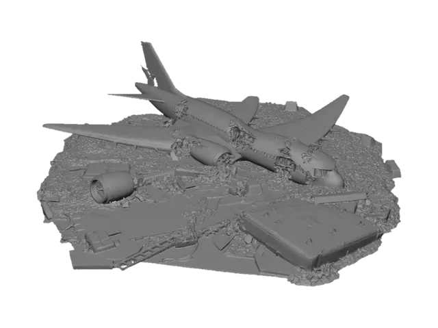 3D model for Wreckage of the Sky