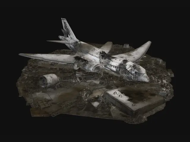 3D model for Wreckage of the Sky