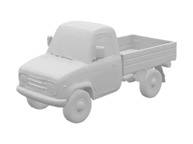 3D model for Green Pickup Fantasy
