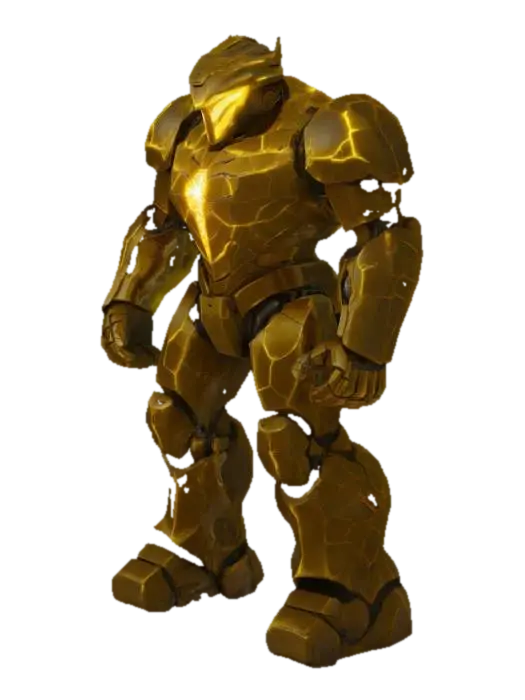 Gold Prime 3D model, vytvořený pomocí AI