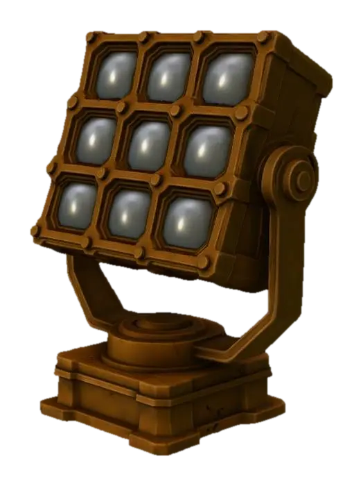 3D model for Rusty Spotlight