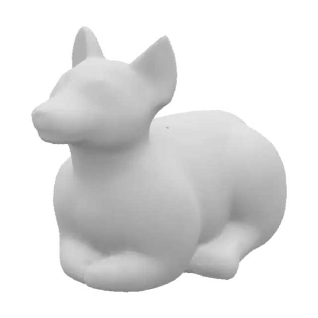 3D model for Terracotta Canine Sculpture