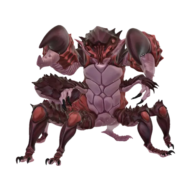 Crimson Ravager 3D model, vytvořený pomocí AI