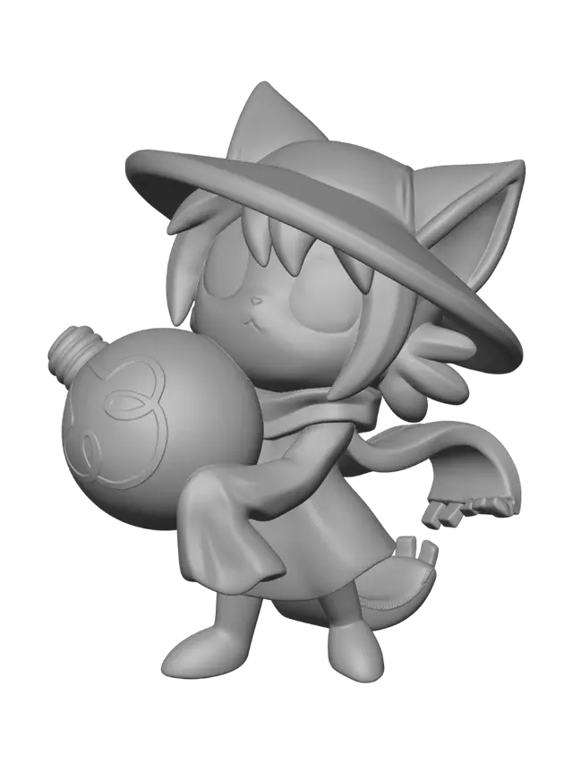 3D model for Moonlight Spellcaster