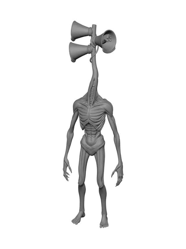 3D model for Realistic Siren Head Story