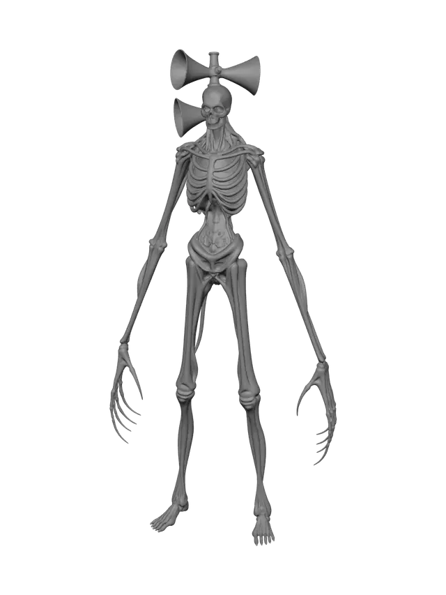 3D model for Fantasy Siren Head Story