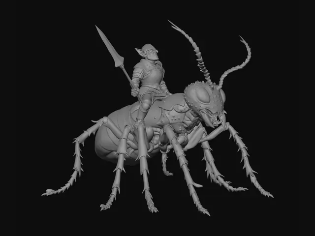 3D model for Mantisknight of the Desert
