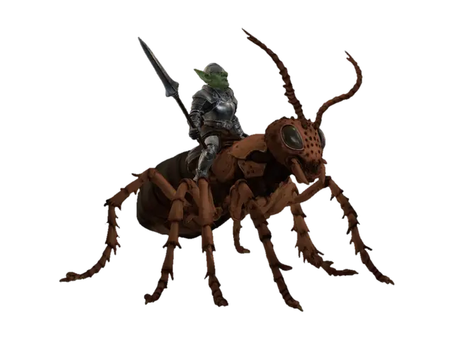 3D model for Mantisknight of the Desert
