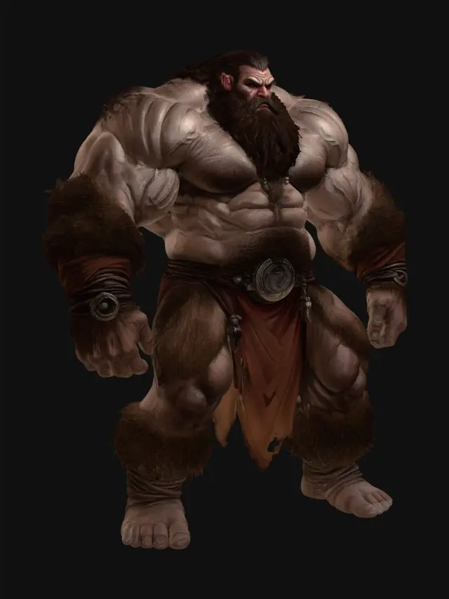 3D model for Desert Colossus