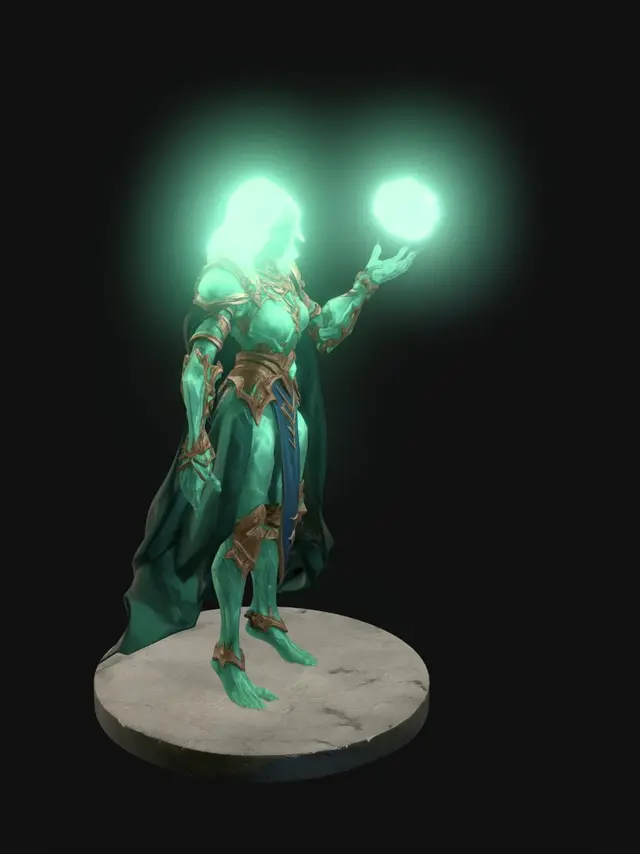 3D model for Emerald Sovereign