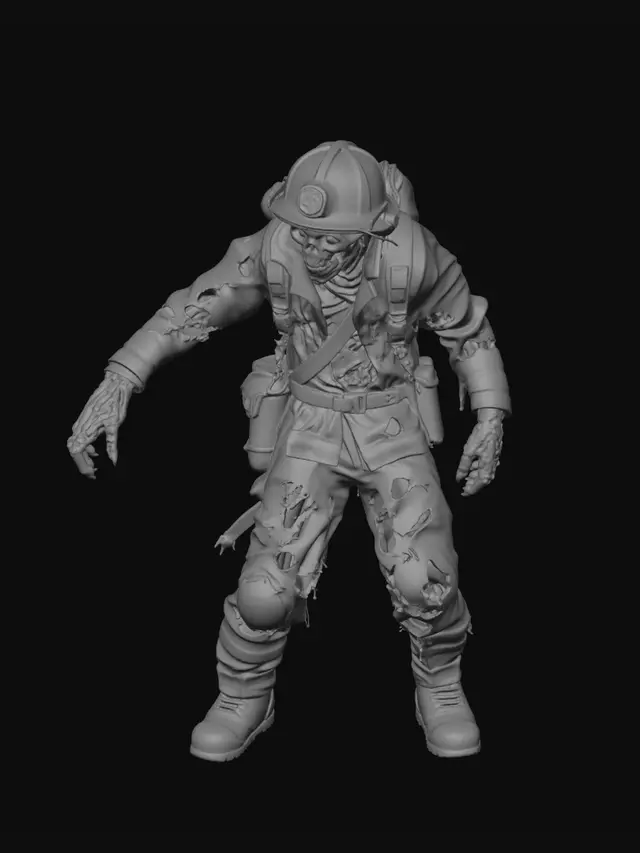 3D model for Ruined Responder