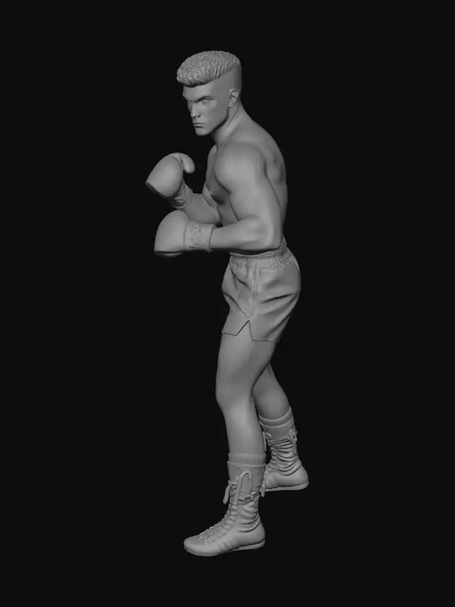 3D model for Crimson Fury in Blue