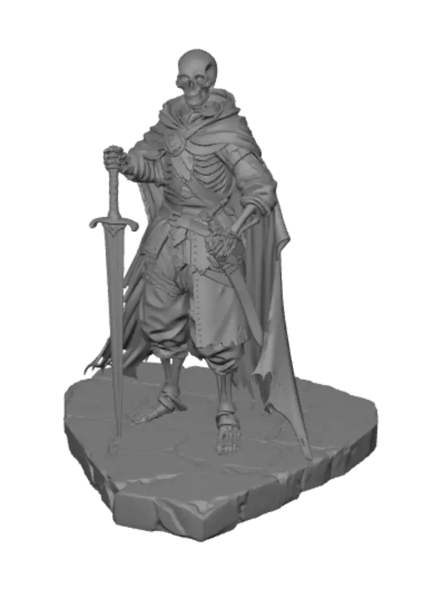 3D model for The Bonebound Knight