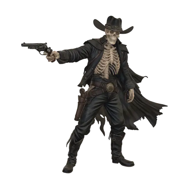 3D model for Skeletal Gunslinger