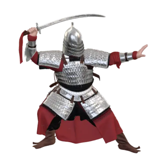 3D model for Crimson Knight in the Field