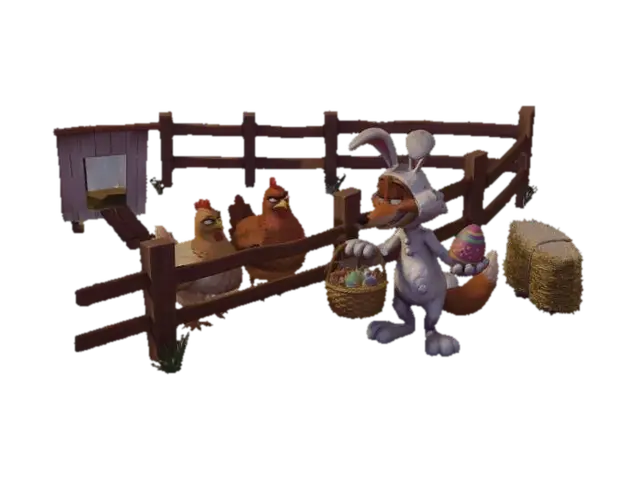 Easter Egg Exchange, #EasterEgg2026# - Promotion 3D model, vytvořený pomocí AI