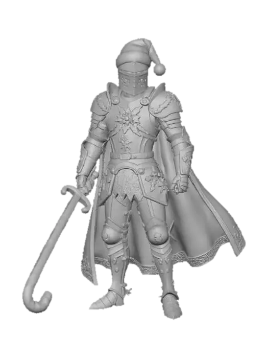 3D model for Candy Cane Crusader, #Christmas2025#
