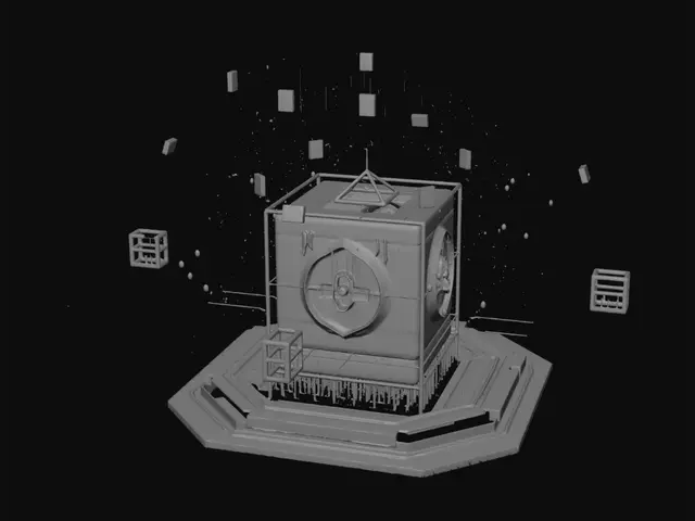 3D model for Neon Quantum Cube