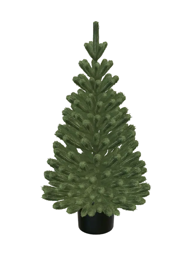 3D model for Potted Christmas Tree