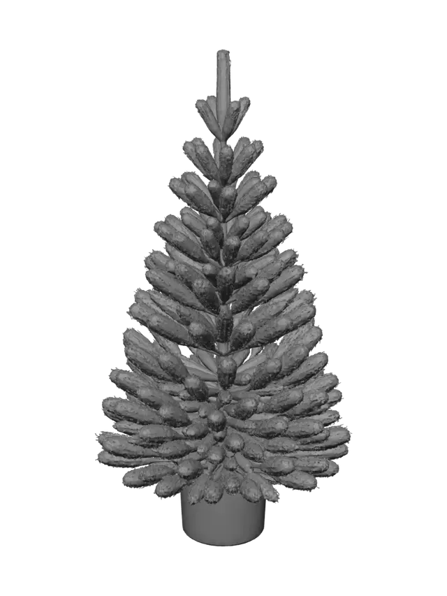 3D model for Potted Christmas Tree
