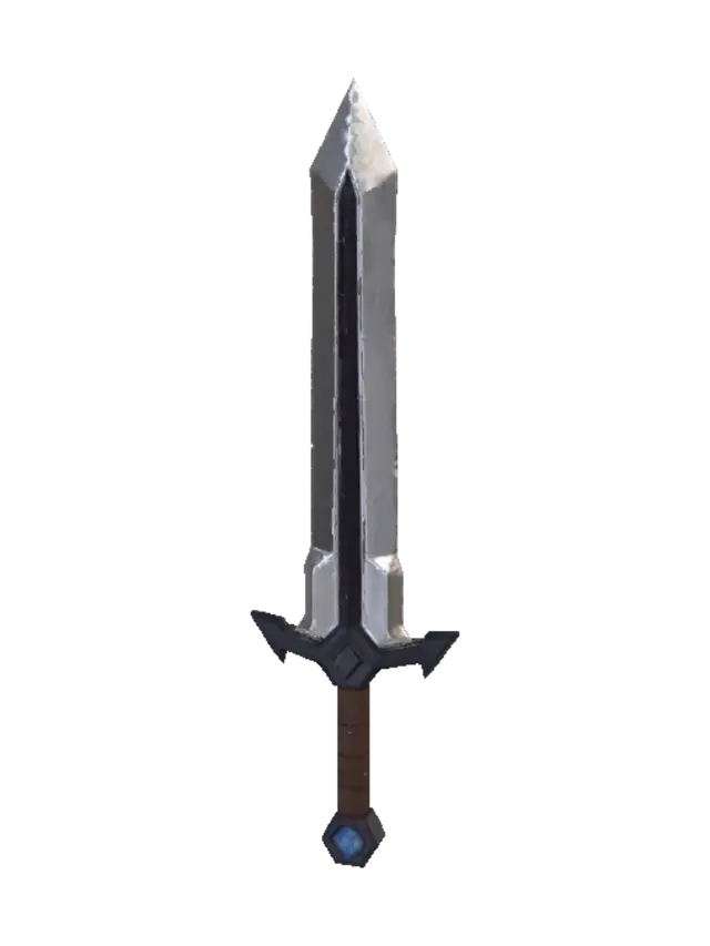 3D model for Azure Crystal Sword