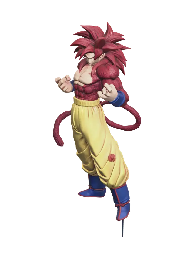 3D model for Stylized Ssj4