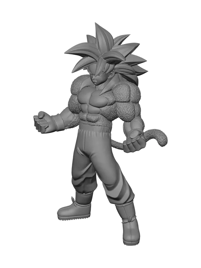 3D model for Modern Ssj4