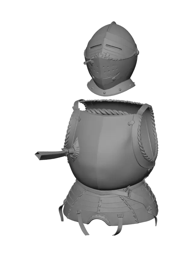3D model for Fantasy Chestarmor