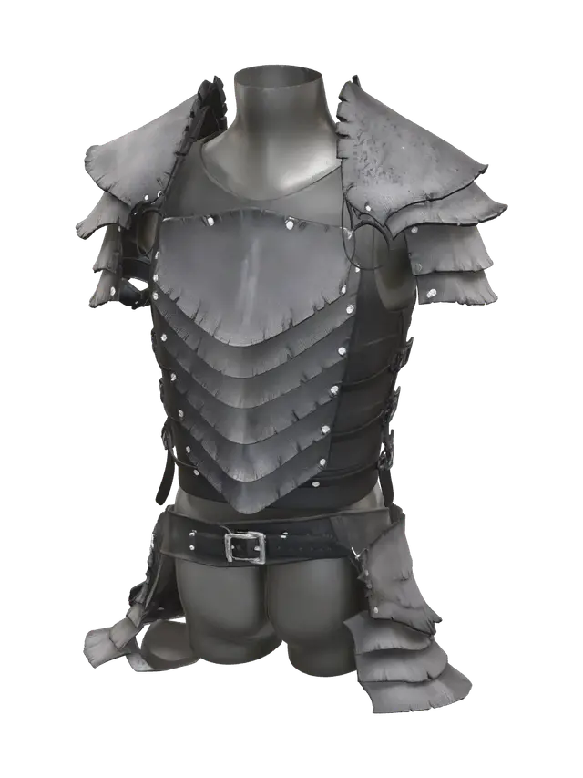 Modern Chestarmor - Platearmor 3D model, vytvořený pomocí AI