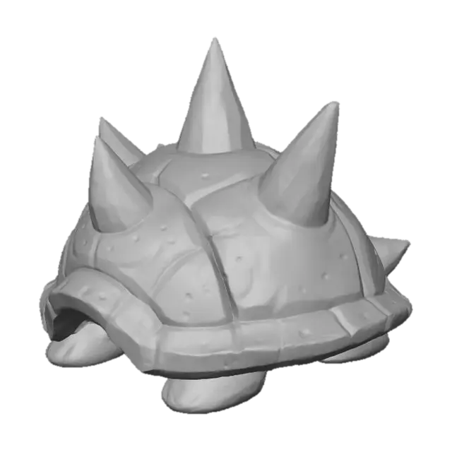 3D model for Spiky Shell