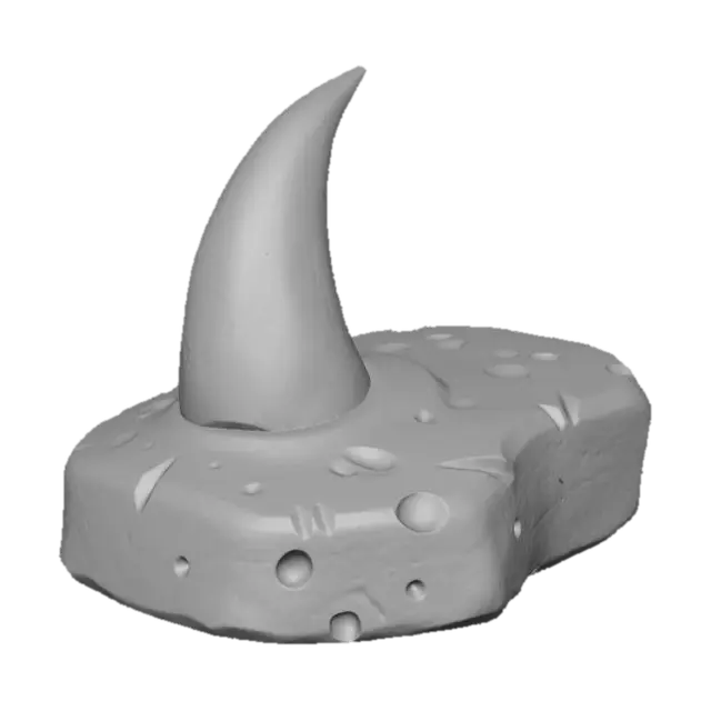 3D model for Horned Stone Icon