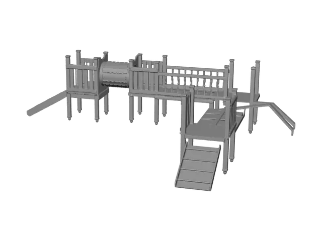 3D model for Playground Skybridge