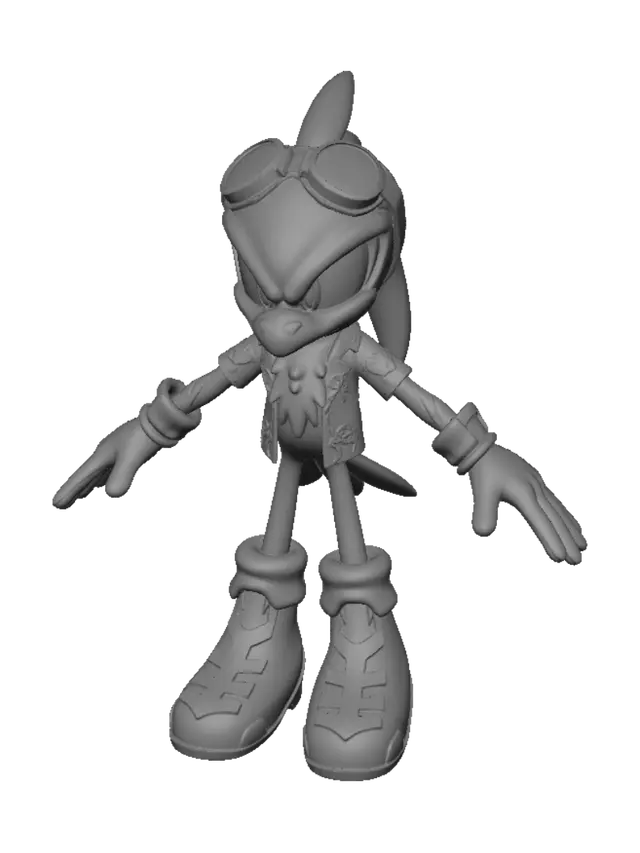 3D model for Relaxing Duck at the Beach